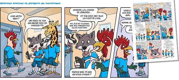 Comité Olympique du Calvados - Outil de sensibilisation BD (Print)