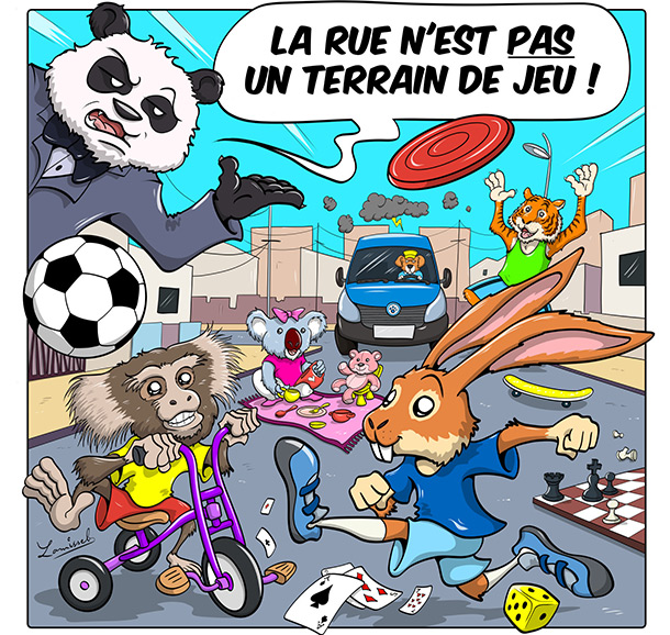 Panneaux de sensibilisation voirie (Print) - EOLE