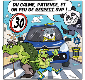 Panneaux de sensibilisation voirie (Print) - EOLE