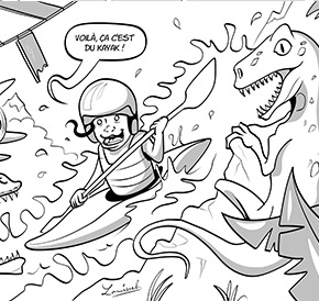 Festival du film d'aventure de La Rochelle - ''Wild Waters'' | Nouria Newman (Dessin en live)